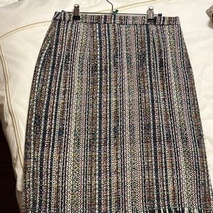 Maeve by Anthropology Multicolor Tweed Skirt